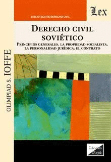 DERECHO CIVIL SOVIÈTICO