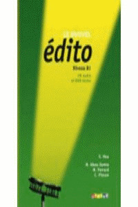 (10).NOUVEL EDITO (B1).(LIVRE+CD+DVD) /FRANCES