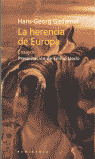 LA HERENCIA DE EUROPA: ENSAYOS