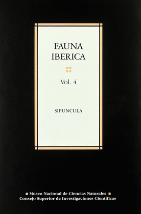 FAUNA IBERICA. VOL. 4. SIPUNCULA