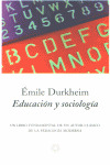 EDUCACION Y SOCIOLOGIA