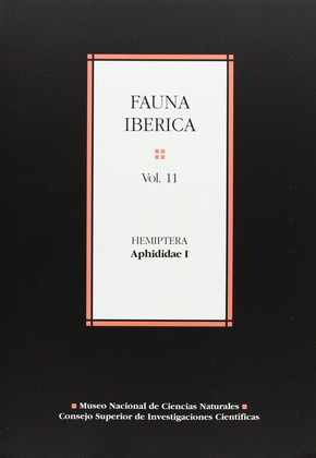 FAUNA IBERICA. VOL. 11. HEMIPTERA, APHIDIDAE I