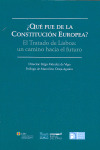 ¿QUE FUE DE LA CONSTITUCION EUROPEA?
