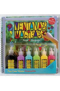 VENTANAS MAGICAS (INCLUYE PINTURA PARA CREAR VITRALES DESPLEGABLES)