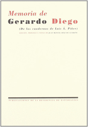 MEMORIA GERARDO DIEGO