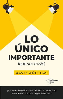 LO ÚNICO IMPORTANTE (QUE NO LO MÁS)