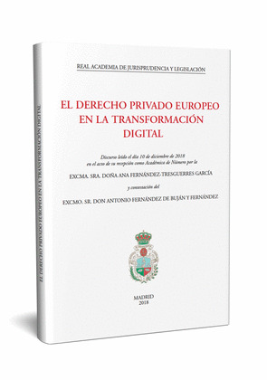 EL DERECHO PRIVADO EUROPEO EN LA TRANSFORMACION DIGITAL