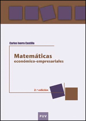 MATEMÁTICAS ECONÓMICO-EMPRESARIALES