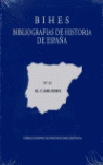 BIHES BIBLIOGRAFIAS DE HISTORIA DE ESPAÑA Nº 13 EL CARLISMO