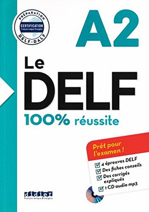 LE DELF A2 100% REUSSITE (ED. 2016) - LIVRE + CD