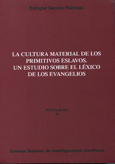 LA CULTURA MATERIAL DE LOS PRIMITIVOS ESLAVOS