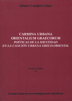 CARMINA URBANA ORIENTALIUM GRAECORUM