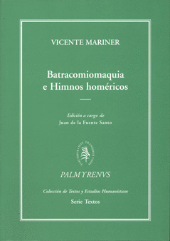 BATRACOMIOMAQUIA E HIMNOS HOMÉRICOS