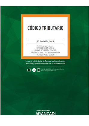 CÓDIGO TRIBUTARIO 27ª ED. 2020