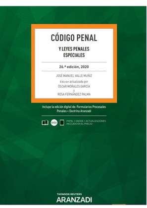 CÓDIGO PENAL 26ª ED. 2020