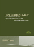CURS D'HISTÓRIA DEL DRET