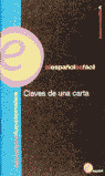 CLAVES DE UNA CARTA
