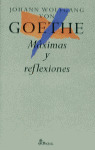 GOETHE. MAXIMAS Y REFLEXIONES