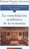 ECONOMIA Y ECONOMISTAS, 7 CONSOLIDACION ACADEMICA ECON