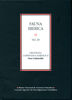 FAUNA IBÉRICA. VOL. 33. CRUSTACEA, COPÉPODOS MARINOS II. NON CALA