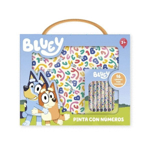 BLUEY MALETIN PINTA CON NUMEROS