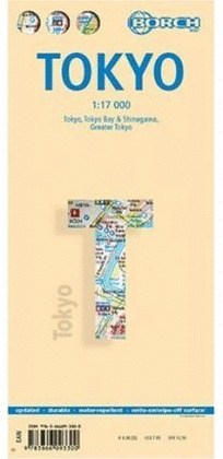 TOKYO, 1:17000. TOKYO, TOKYO BAY & SHINAGAWA, GREATER TOKYO