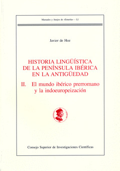 EL MUNDO IBÉRICO PRERROMANO Y LA INDOEUROPEIZACIÓN