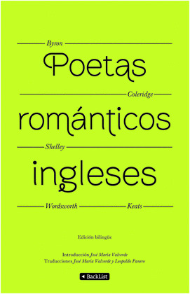 POETAS ROMANTICOS INGLESES (EDICION BILINGÜE INGLES-CASTELLANO)