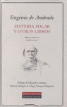 ## MATERIA SOLAR Y OTROS LIBROS