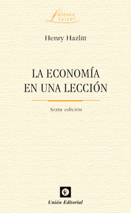 LA ECONOMÍA EN UNA LECCIÓN