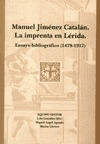 MANUEL JIMENEZ CATALAN. LA IMPRENTA EN LERIDA.