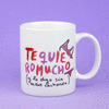 TAZA SAN VALENTIN MONSTRUO ESPAGUETI: TE QUIERO MUCHO, Y LO DIGO SIN ESTAR CACHONDA