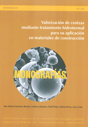 VALORIZACIÓN DE CENIZAS MEDIANTE TRATAMIENTO HIDROTERMAL PARA SU APLICACIÓN EN M