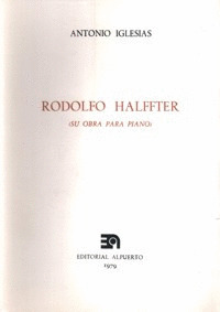 RODOLFO HALFFTER (SU OBRA PARA PIANO)