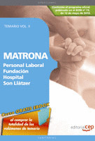 MATRONA PERSONAL LABORAL FUNDACIÓN HOSPITAL SON LLÀTZER. TEMARIO VOL. II.