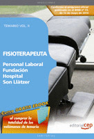 FISIOTERAPEUTA PERSONAL LABORAL FUNDACIÓN HOSPITAL SON LLÀTZER. TEMARIO VOL. II.