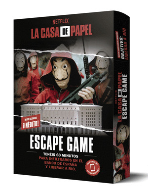 ESCAPE GAME. OBJETIVO: LIBERAR A RÍO. LA CASA DE PAPEL