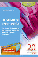 TEMARIO -II- AUXILIAR DE ENFERMERIA. PERSONAL ESTATUTARIO SERVICIO DE SALUD DE C
