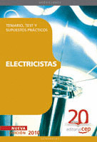 ELECTRICISTAS. TEMARIO, TEST Y SUPUESTOS PRÁCTICOS
