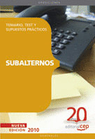 SUBALTERNOS. TEMARIO, TEST Y SUPUESTOS PRÁCTICOS