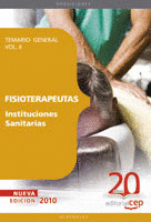 FISIOTERAPEUTAS INSTITUCIONES SANITARIAS. TEMARIO VOL. II.