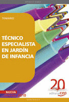 TEMARIO TECNICO ESPECIALISTA EN JARDIN DE INFANCIA