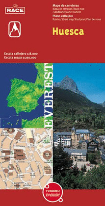PLANO CALLEJERO HUESCA (INC.MAPA CARRETERAS)