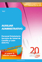 AUXILIAR ADMINISTRATIVO PERSONAL ESTATUTARIO SERVICIO DE SALUD DE CASTILLA Y LEÓ