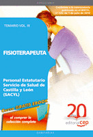 FISIOTERAPEUTAS PERSONAL ESTATUTARIO DEL SERVICIO DE SALUD DE CASTILLA Y LEÓN (S
