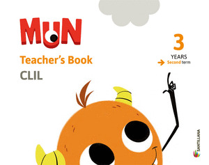 3AÑOS 2DO TRIMESTRE TEACHERŽS GUIDE + STICKERS MUN SANTILLANA