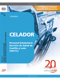 CELADOR PERSONAL ESTATUTARIO DEL SERVICIO DE SALUD DE CASTILLA Y LEÓN (SACYL). T