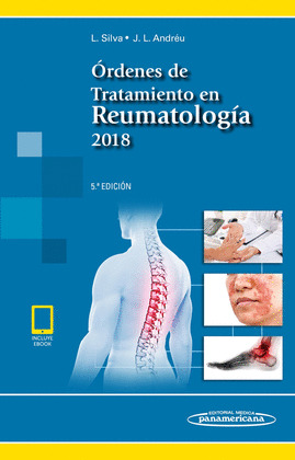 ÓRDENES DE TRATAMIENTO EN REUMATOLOGÍA 2018 (LIBRO + E)