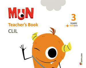 3AÑOS 3ER TRIMESTRE TEACHERŽS GUIDE + STICKERS MUN SANTILLANA