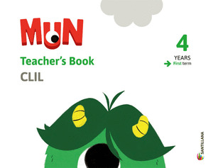 4AÑOS 1ER TRIMESTRE TEACHERŽS GUIDE + STICKERS MUN SANTILLANA